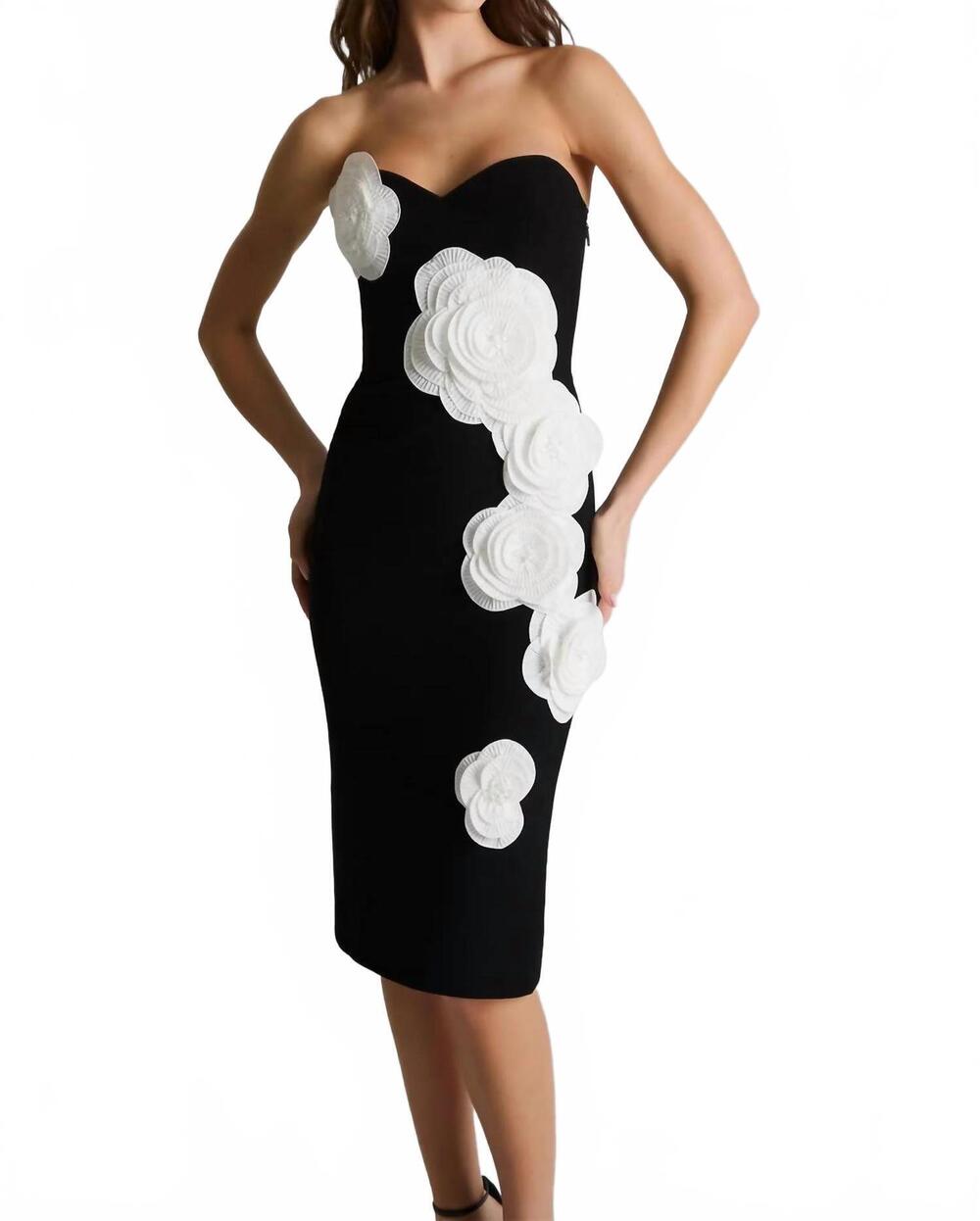 NEW HELSI kaia gown in black
